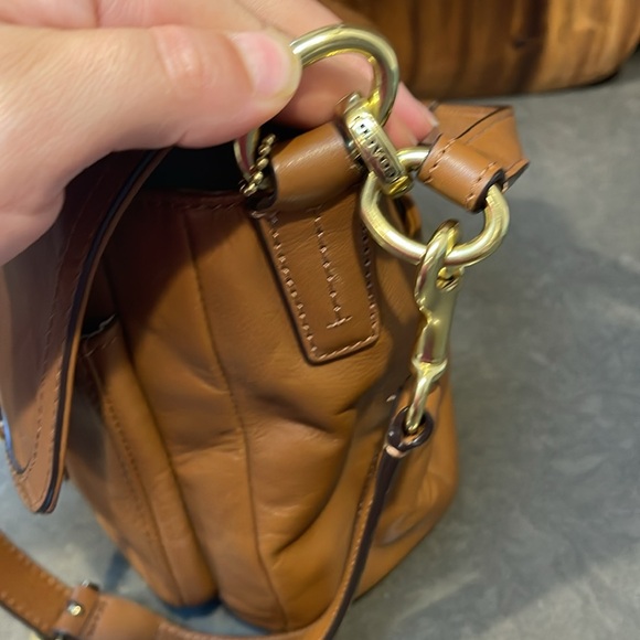 Coach Taylor Smooth Leather Shoulder Bag - Picture 2 of 11